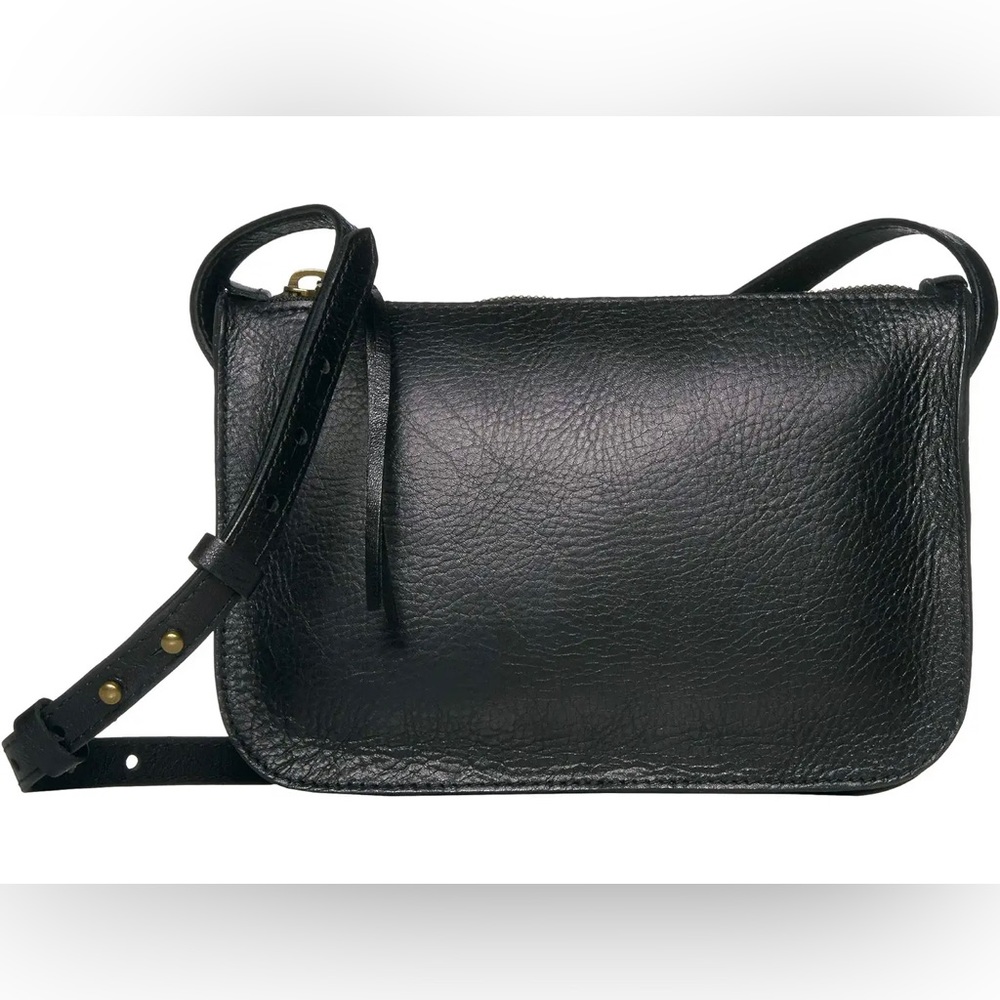 Madewell * Black Leather Crossbody Bag * New With Tags!